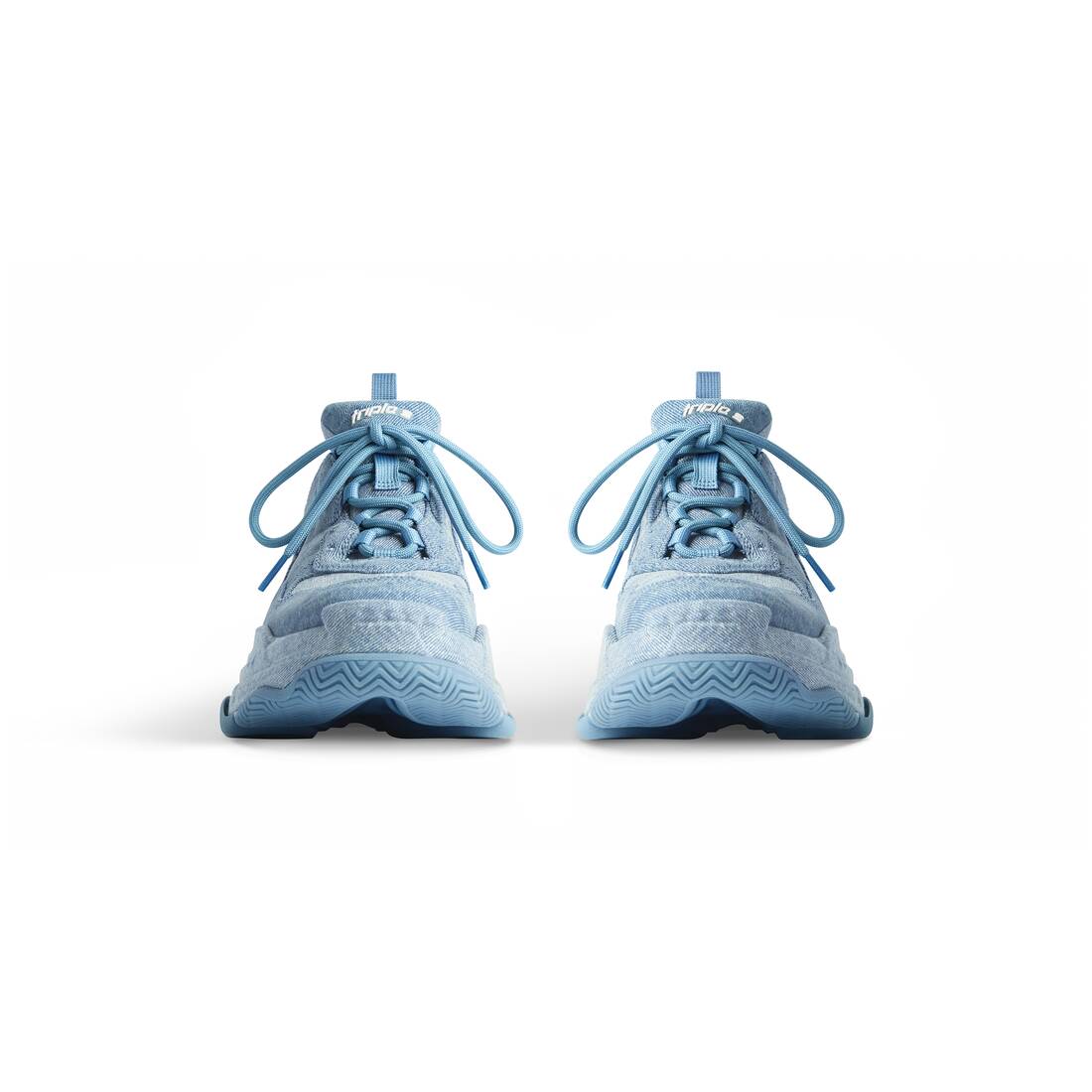 Men’s Triple S Sneaker Denim  in Blue - Image 3